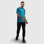 T-shirt Venum Attack 90 Dry Tech Turchese-Combat Arena