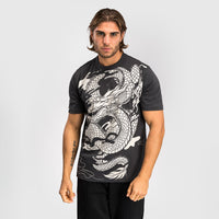 T-shirt Venum Dragon's Flight Gray-Combat Arena