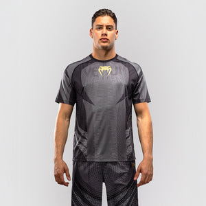 T-shirt Venum Galactic 3.0 Dry Tech Black-gold-Combat Arena