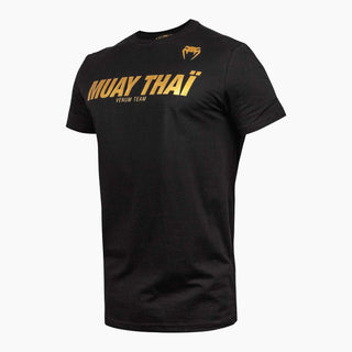 T-shirt Venum Muay Thai VT Black-Gold 