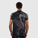 T-shirt Venum Rage & Workout Dry Tech Nero-grigio-Combat Arena
