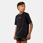 T-shirt Venum bambino Attack Nero-Combat Arena