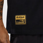 T-shirt Venum x Mike Tyson Tiger Nero-oro-Combat Arena