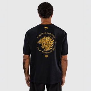 T-shirt Venum x Mike Tyson Tiger Nero-oro-Combat Arena