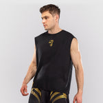 T-shirt smanicata Venum x Mike Tyson Tiger Nero-oro-Combat Arena