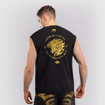 T-shirt smanicata Venum x Mike Tyson Tiger Nero-oro-Combat Arena