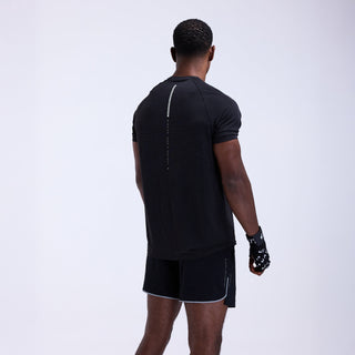 T-shirt tecnica Bivol x Boxraw Nero-Combat Arena