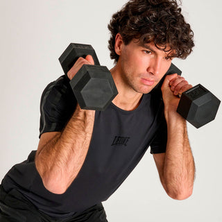 T-shirt technique Leone Black Lion ABX310 Black-Combat Arena