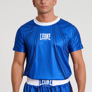T-shirt technique WAKO Leone AB994 Blue-Combat Arena