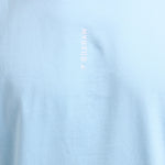 T-shirt Boxraw Lineal Oversize Blue 
