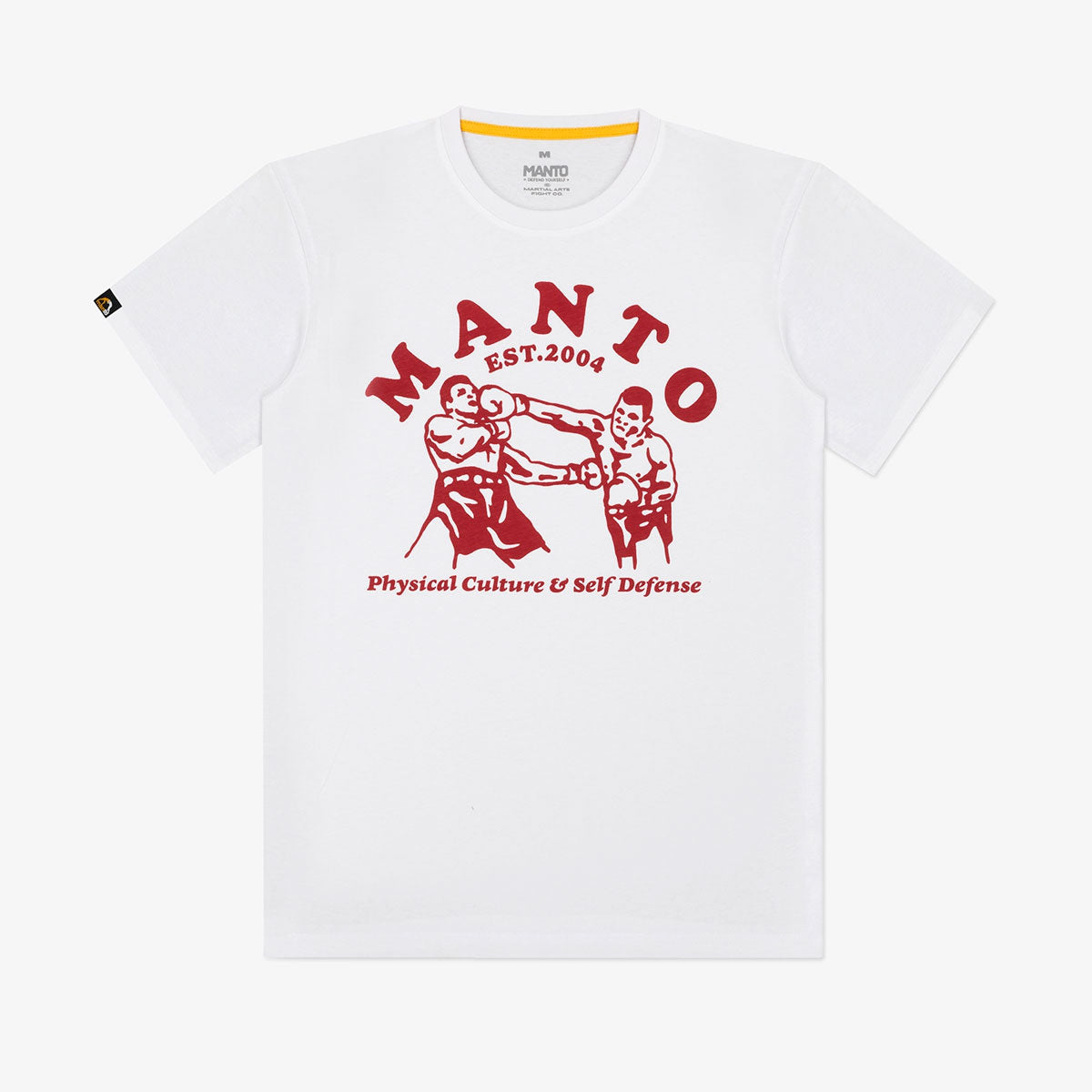 T-shirt Manto White Boxing - Combat Arena