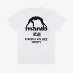 T-shirt Manto Society White 