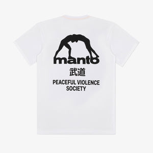 T-shirt Manto Society White 