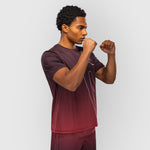 T-shirt Venum Dry Tech Giant Shift Black-red 