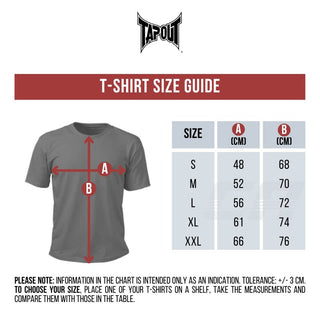 T-shirt Tapout Punkass Tee Black