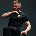 T-shirt technique Manto Pulse Black 