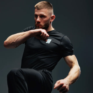 T-shirt technique Manto Pulse Black 