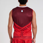T-shirt technique Sleeveless t-shirt WAKO Leone AB995 Red 