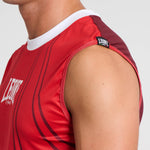 T-shirt technique Sleeveless t-shirt WAKO Leone AB995 Red 