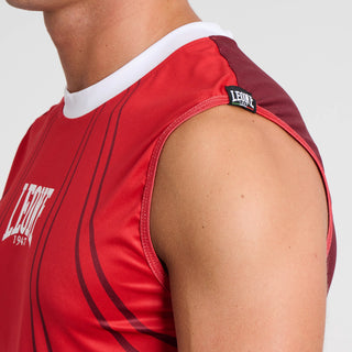T-shirt technique Sleeveless t-shirt WAKO Leone AB995 Red 