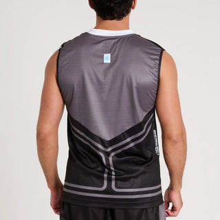 T-shirt technique Sleeveless t-shirt WAKO Leone AB995 Black 
