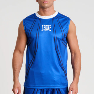 T-shirt technique Sleeveless t-shirt WAKO Leone AB995 Blue 
