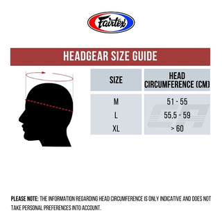 Headgear Fairtex Diagonal Vision Sparring HG13 Black-Red