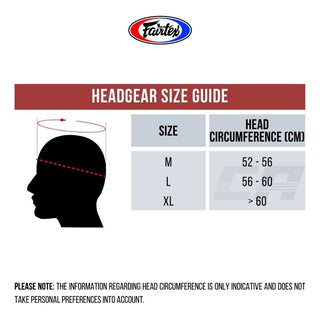 Headgear Fairtex Full Coverage HG3 Red
