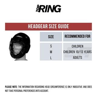 Headgear Top Ring with Visor Semi Contact-Kick boxing-Karate Art. 315