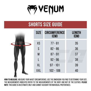Shorts training Venum x Chimaev Wild Borz Black 