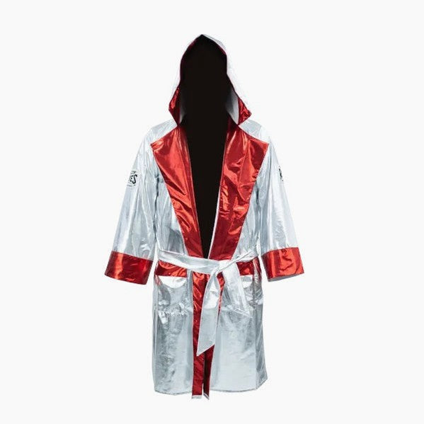 Boxing robe Cleto Reyes with hood Metallic Edition – Combat Arena
