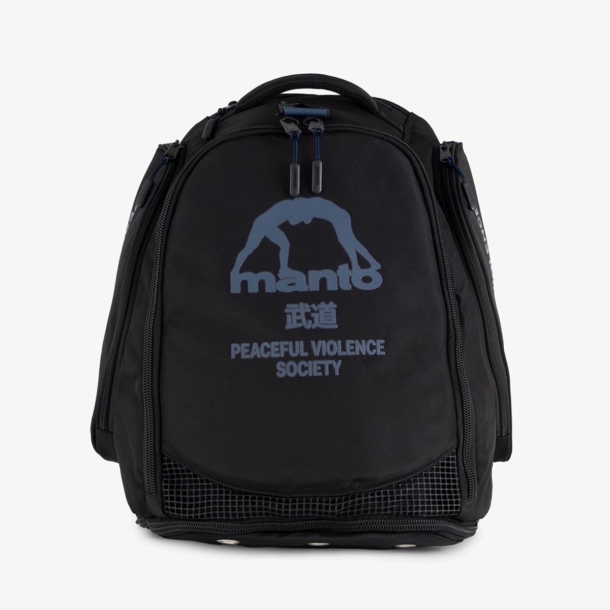 Backpack Manto SOCIETY Convertible M Black-blue – Combat Arena