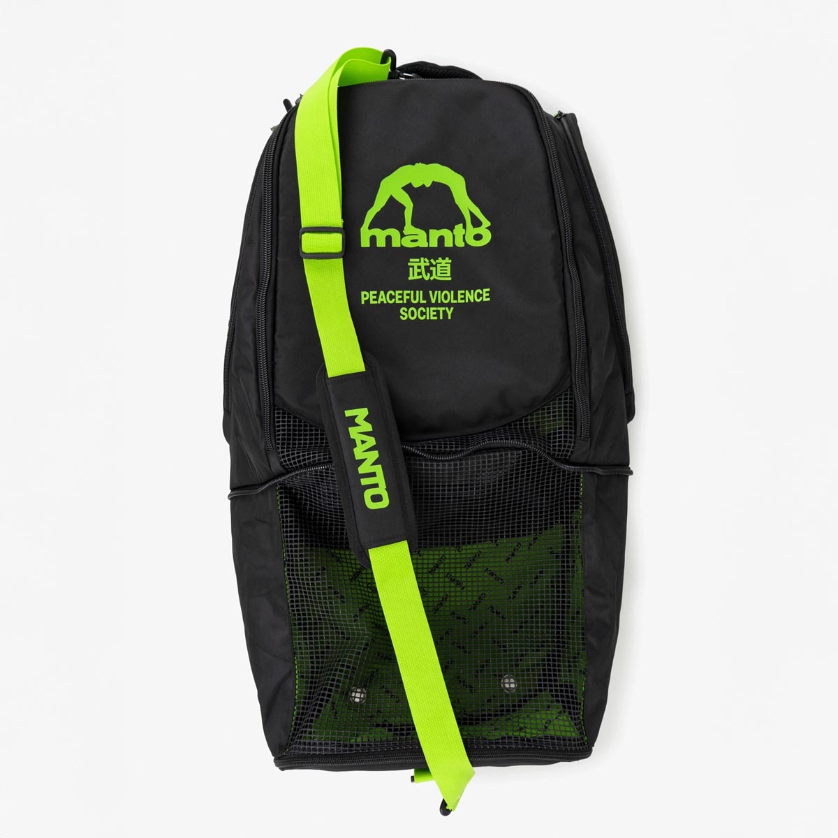 Backpack Manto SOCIETY Convertible XL Black-green – Combat Arena