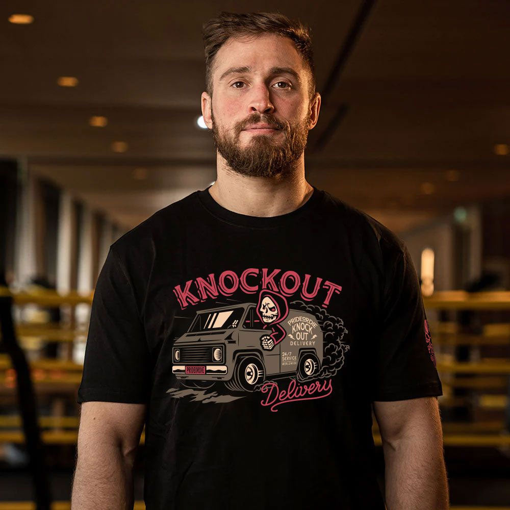 T-shirt Pride or Die Knock-out Delivery-Combat Arena