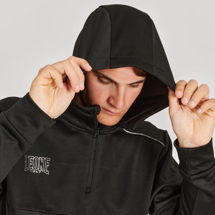 Sweatshirt Leone AB316 Hooded Outline