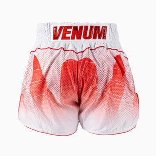 Shorts kick-thai RWS x Venum 2.0 White-red 