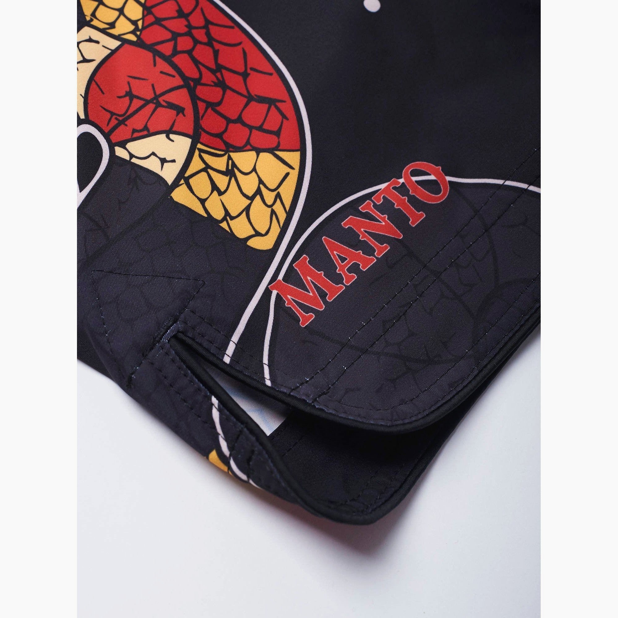MMA shorts Manto Coral black