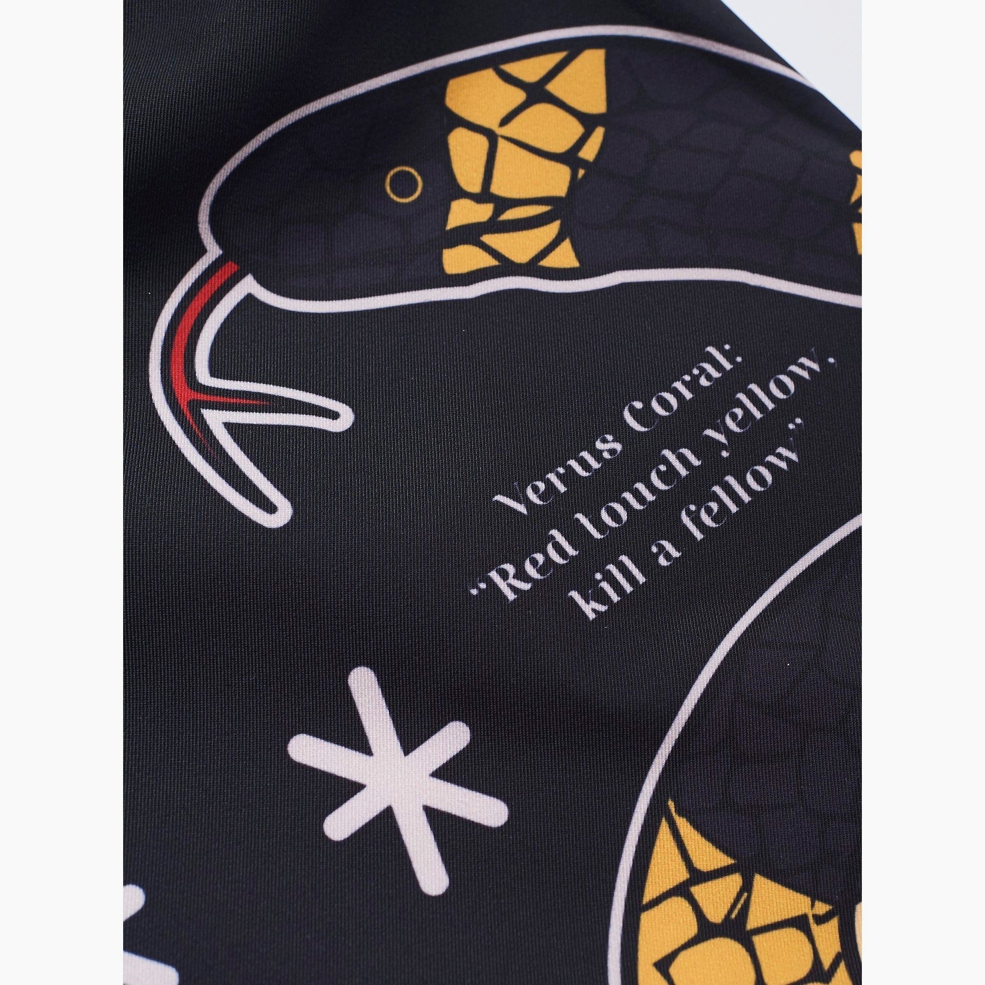 MMA shorts Manto Coral black
