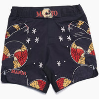 MMA shorts Manto Coral black
