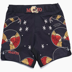 MMA shorts Manto Coral black