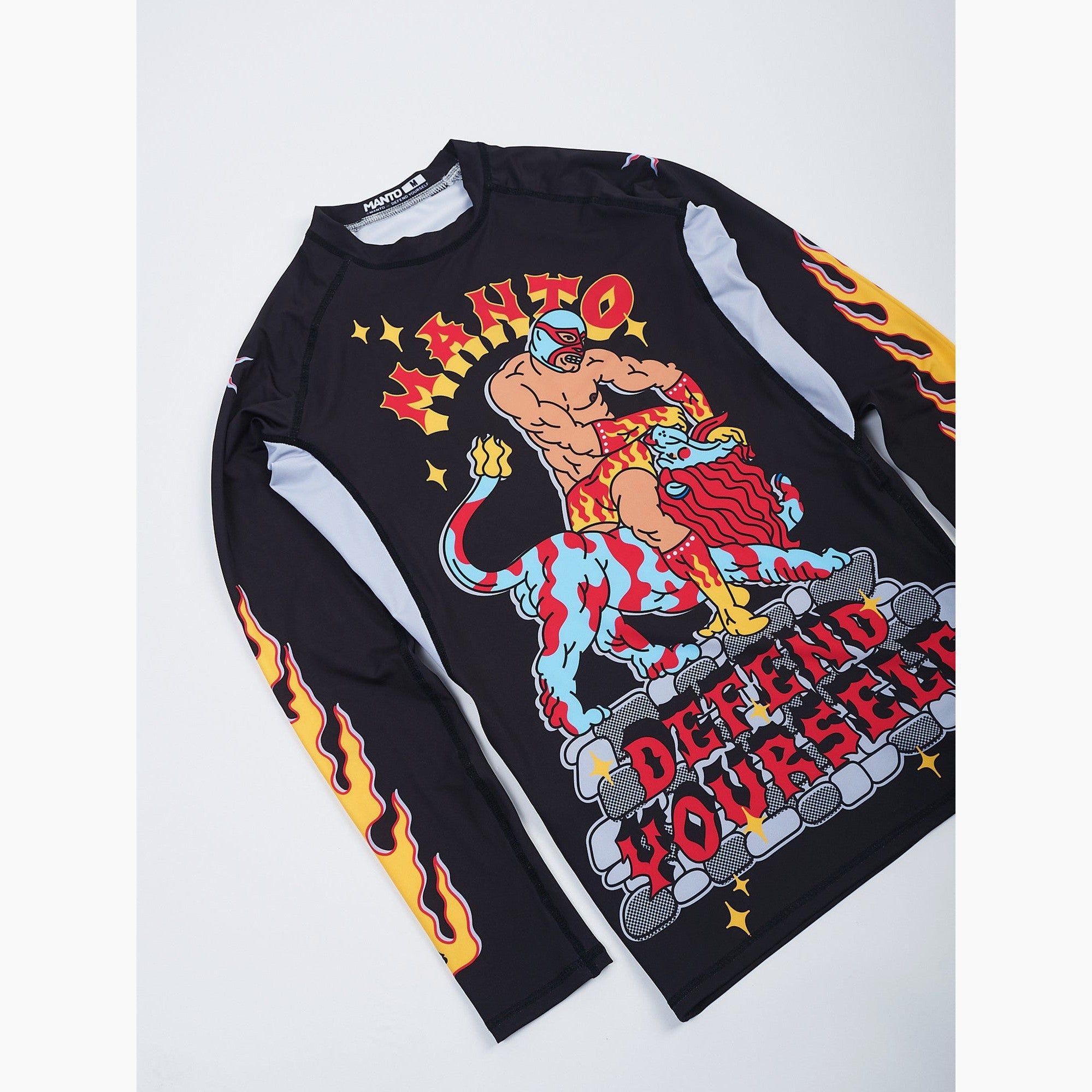 Rashguard Manto Lutador long sleeves