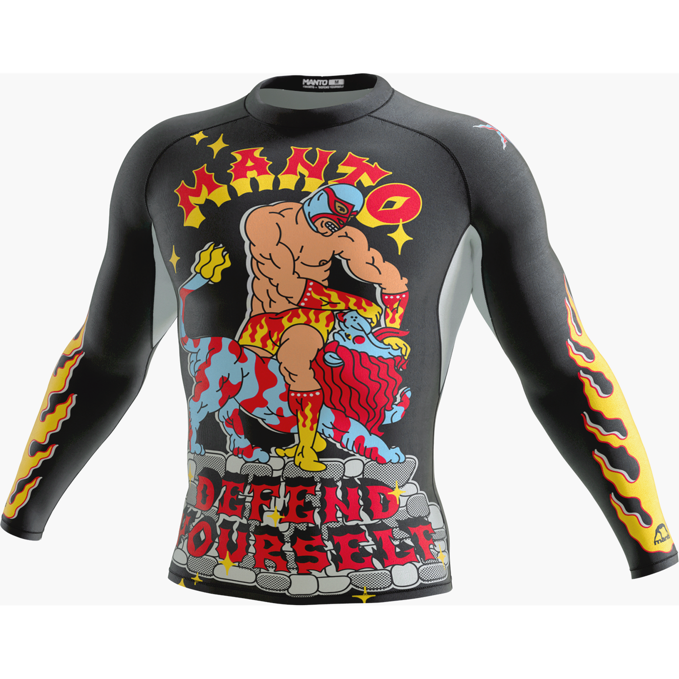 Rashguard Manto Lutador long sleeves