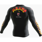 Rashguard Manto Lutador maniche lunghe-Combat Arena