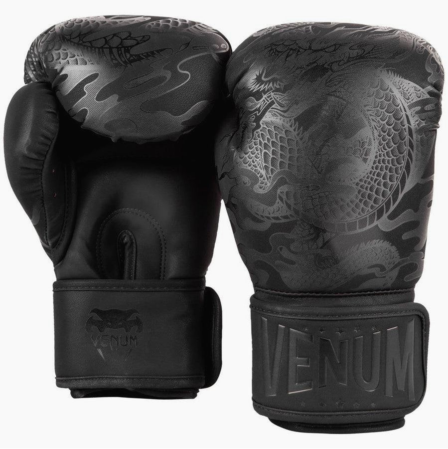 Boxing gloves Venum Dragon s Flight Black black CombatArena