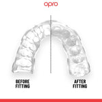 Mouthguard Opro Instant Custom-Fit Jaws Black 