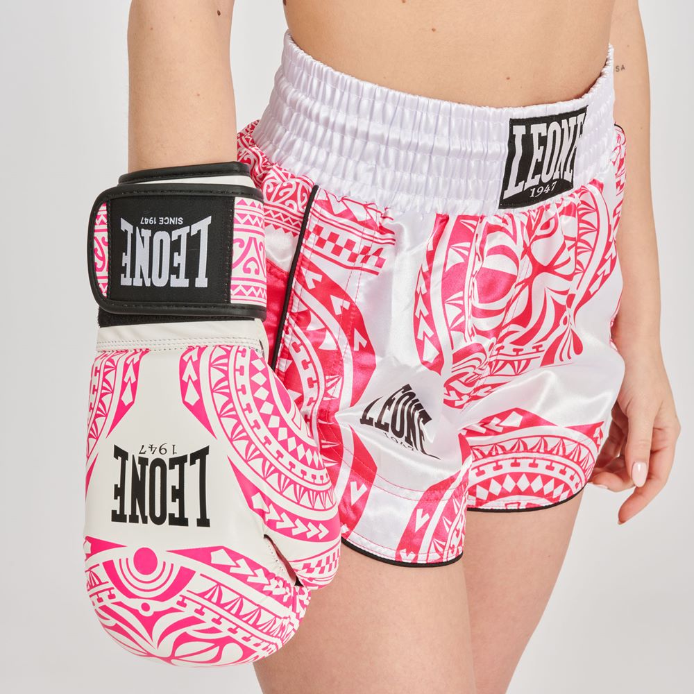 Pantaloncino Tecnico LEONE Donna AB811 HAKA &ndash; Abbigliamento Thai Kick (Nuovo Con Etichette)