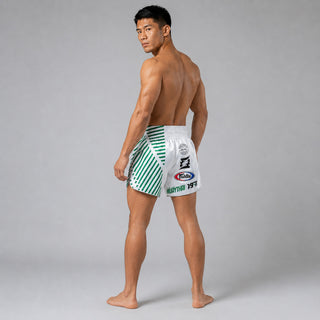 Kick-thai shorts Fairtex BS1923 White Racer