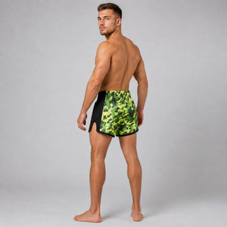 Kick-thai shorts Fairtex BS1710 Green Camo