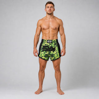 Kick-thai shorts Fairtex BS1710 Green Camo