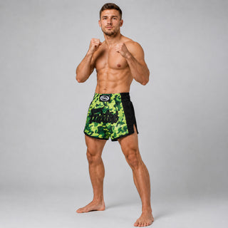 Kick-thai shorts Fairtex BS1710 Green Camo